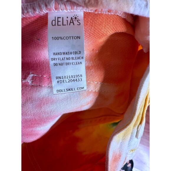 Delia's Dolls Kill Women's Multi Tye Dye Jeans Size: Medium - Picture 5 of 7